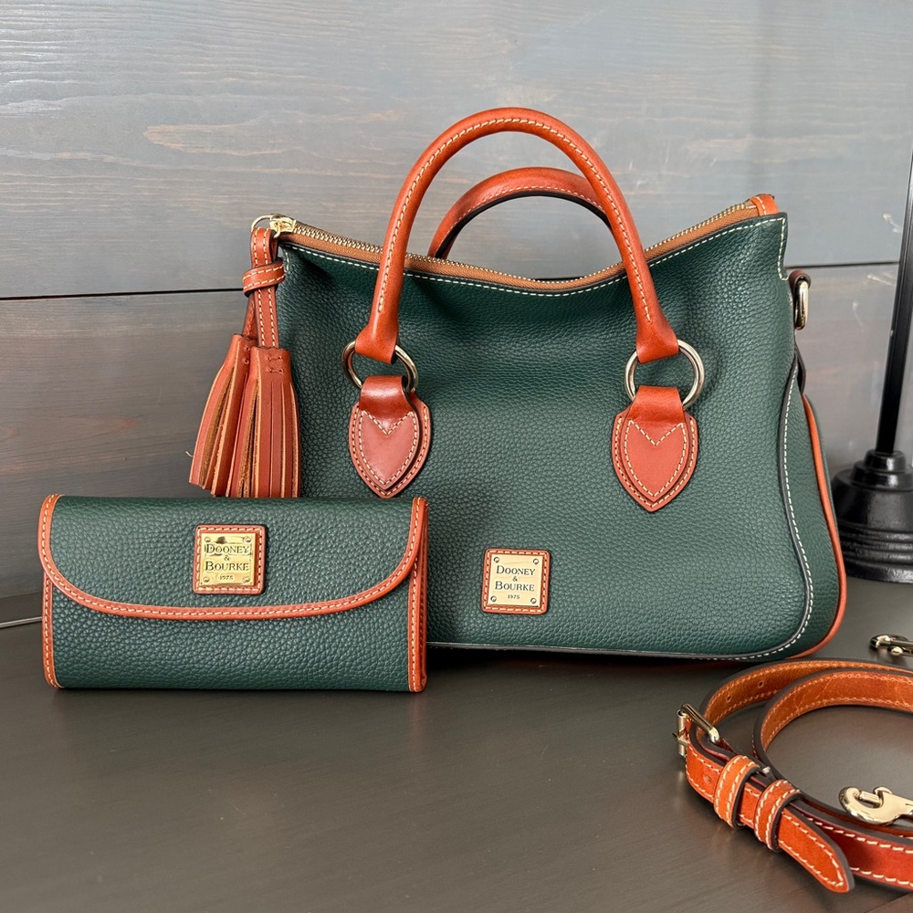 Dooney & Bourke Satchel and Wallet Set